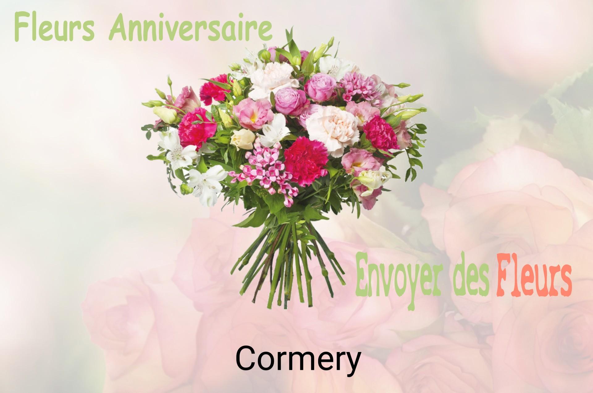 Bouquet de fleurs d’anniversaire livré à Cormery